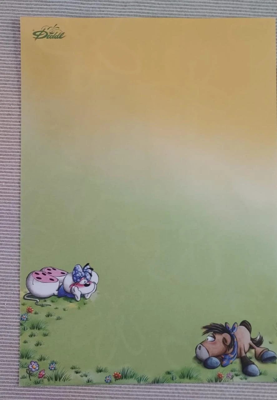 ** Diddl briefpapier nr 107 **